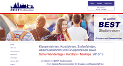 Desktop Screenshot of best-studienreisen.de